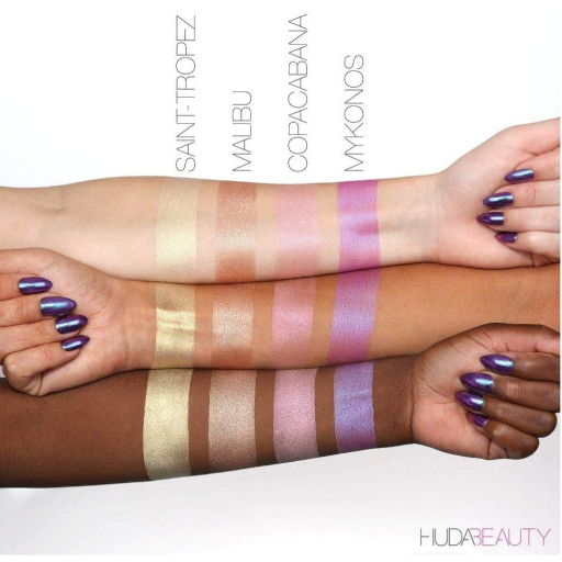 Huda Beauty - Highlighter Palette - Summer Edition -