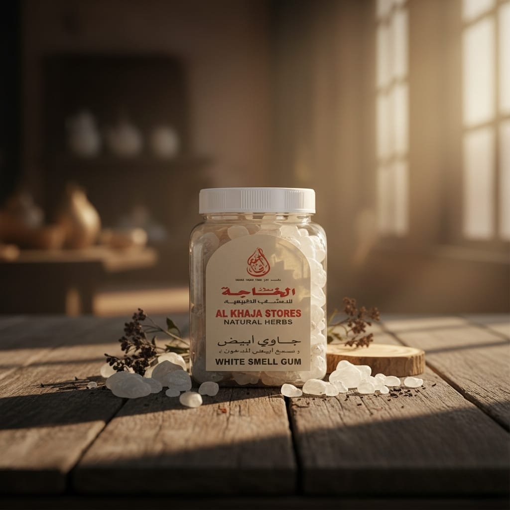 جاوي أبيض طبيعي - صمغ أبيض فاخر من محلات الخاجة