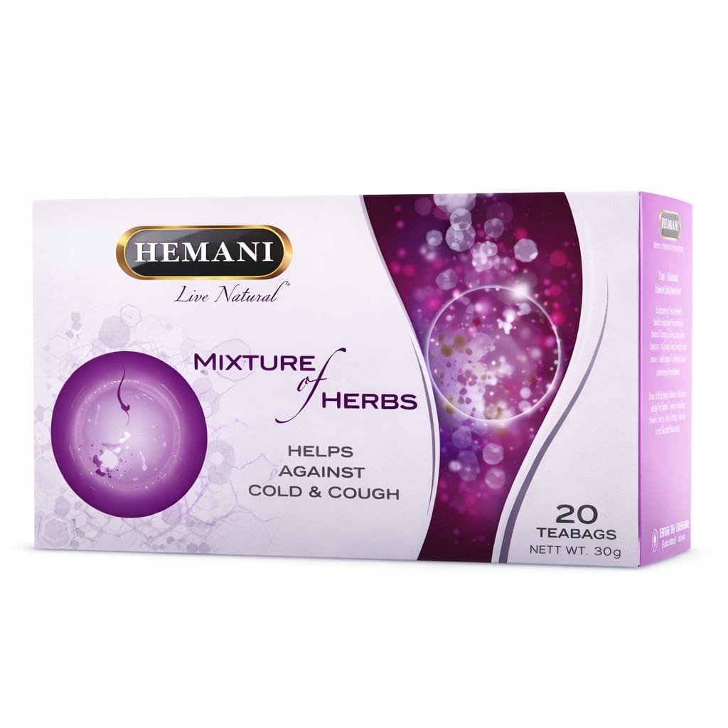 خليط شاي أعشاب هيماني لعلاج البرد والسعال – 20 كيس شاي