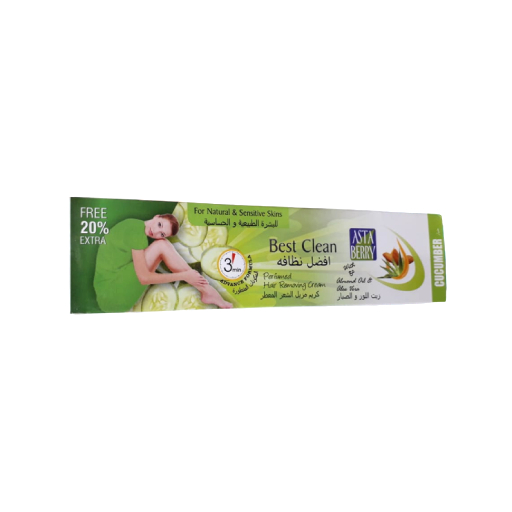 Perfumed Hair Removal Cream With Almond Oil and Aloe Vera -