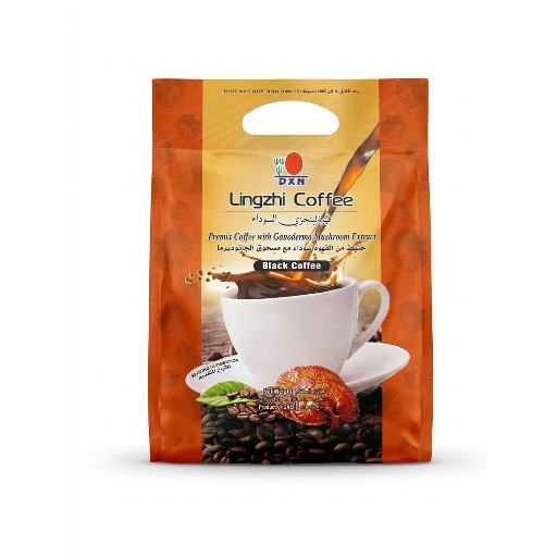 DXN - Lingzhi Black Coffee 2-in-1 with Ganoderma Extract (Sugar-Free)