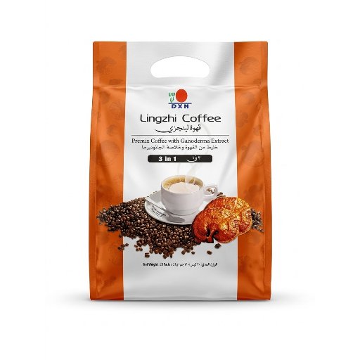 DXN - Lingzhi Coffee 3-in-1 Instant Blend with Ganoderma & Creamer