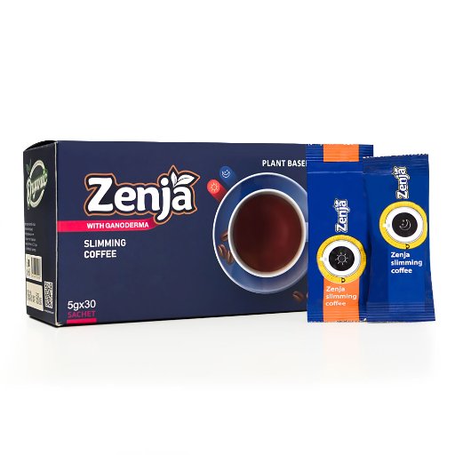 Zenja Slimming Coffee - 30 Sachets Plant-Based Formula with Ganoderma Lucidum - Image 2